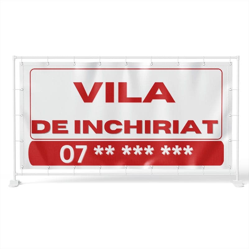 Banner Banner De Vânzare De Închiriat 6
