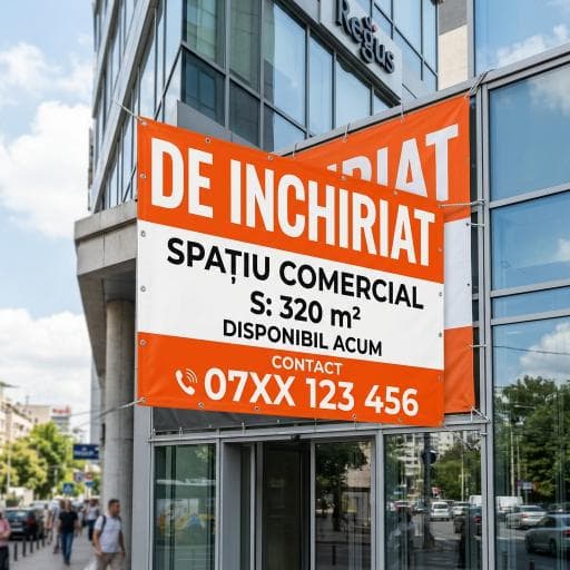 Banner închiriere Birouri