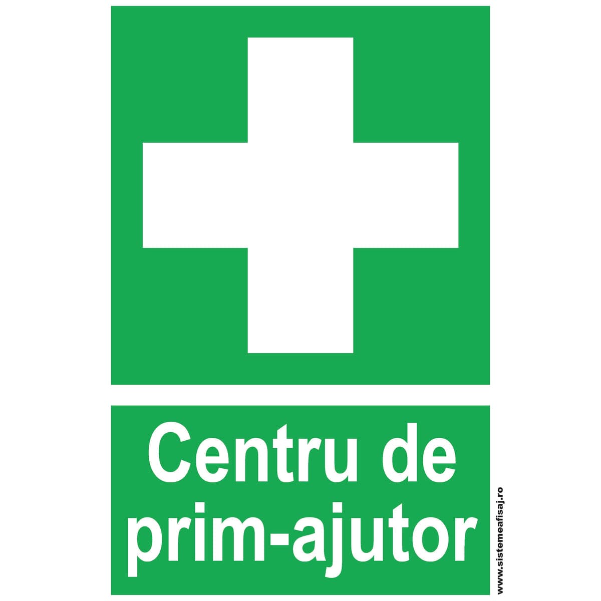 Semn Indicator Centru Prim Ajutor