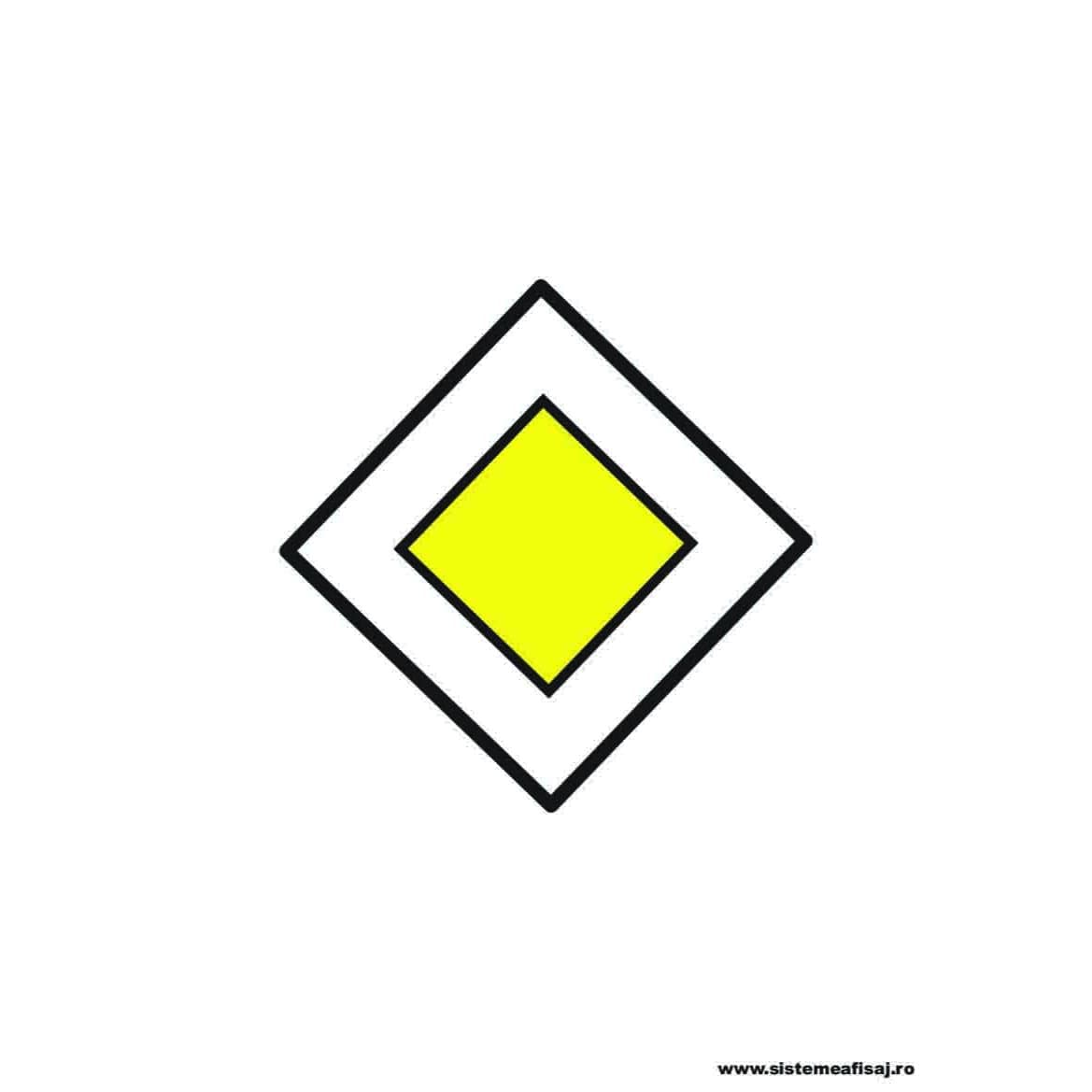 Semn Indicator Drum Cu Prioritate