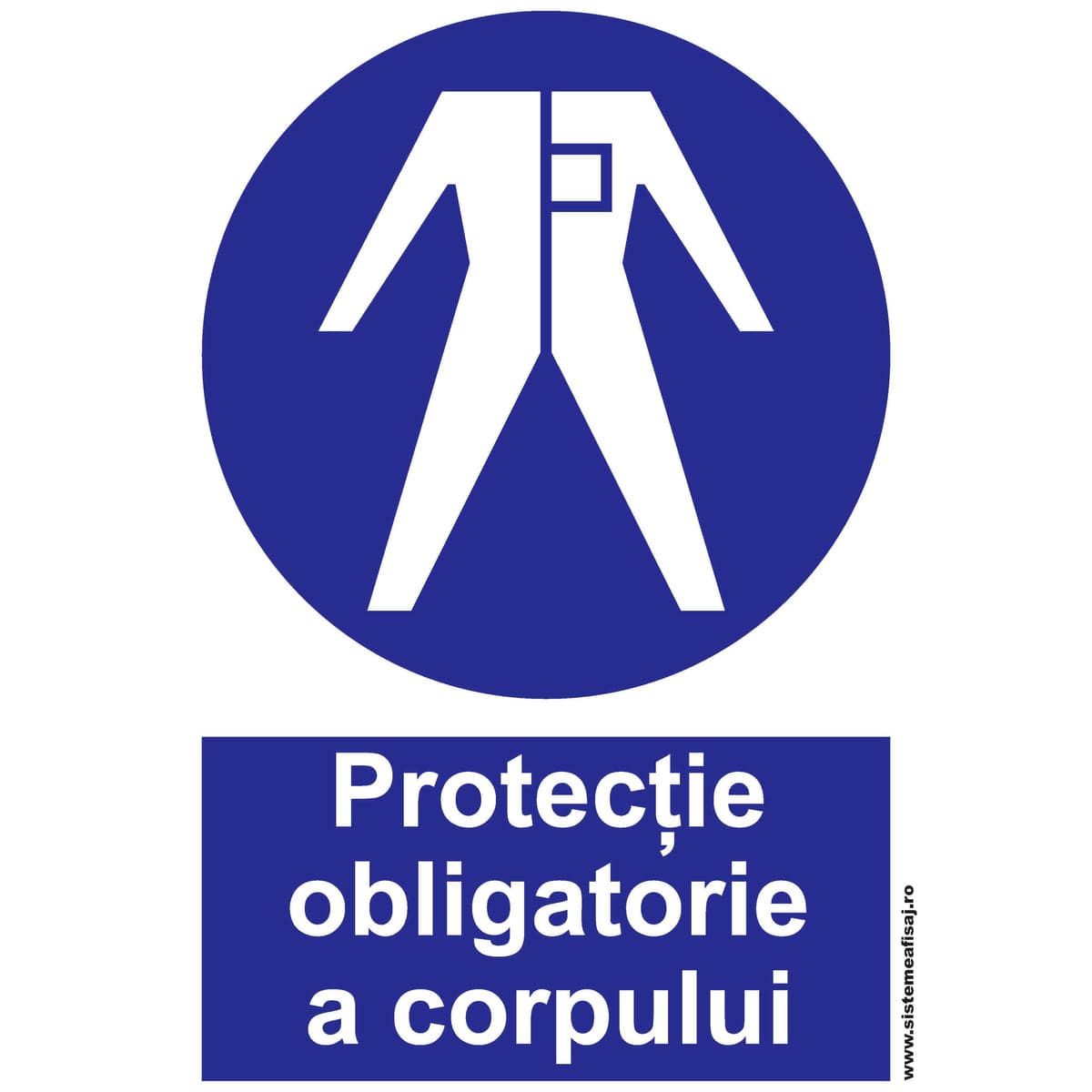 Semn Indicator Protectia Obligatorie A Corpului