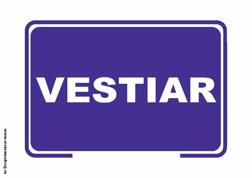 Semn Indicator Vestiar