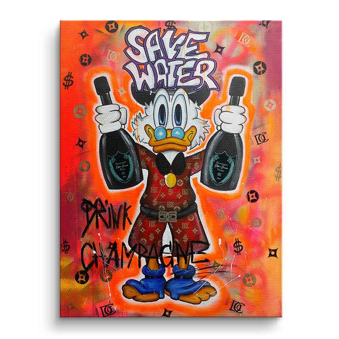 Canvas Save Water - Tablou Canvas