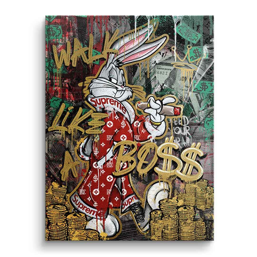 Canvas WALK LIK€ A BO$$ - LiCuat